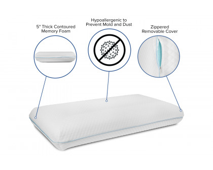 BLNK - Capri Comfortable Sleep Memory Foam Gel Pillow