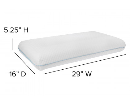 BLNK - Capri Comfortable Sleep Memory Foam Gel Pillow