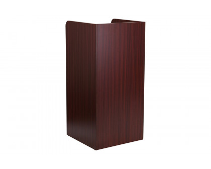 BLNK Sony Laminate Tray Top Receptacle - Mahogany