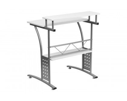 BLNK Clifton Computer Desk - White