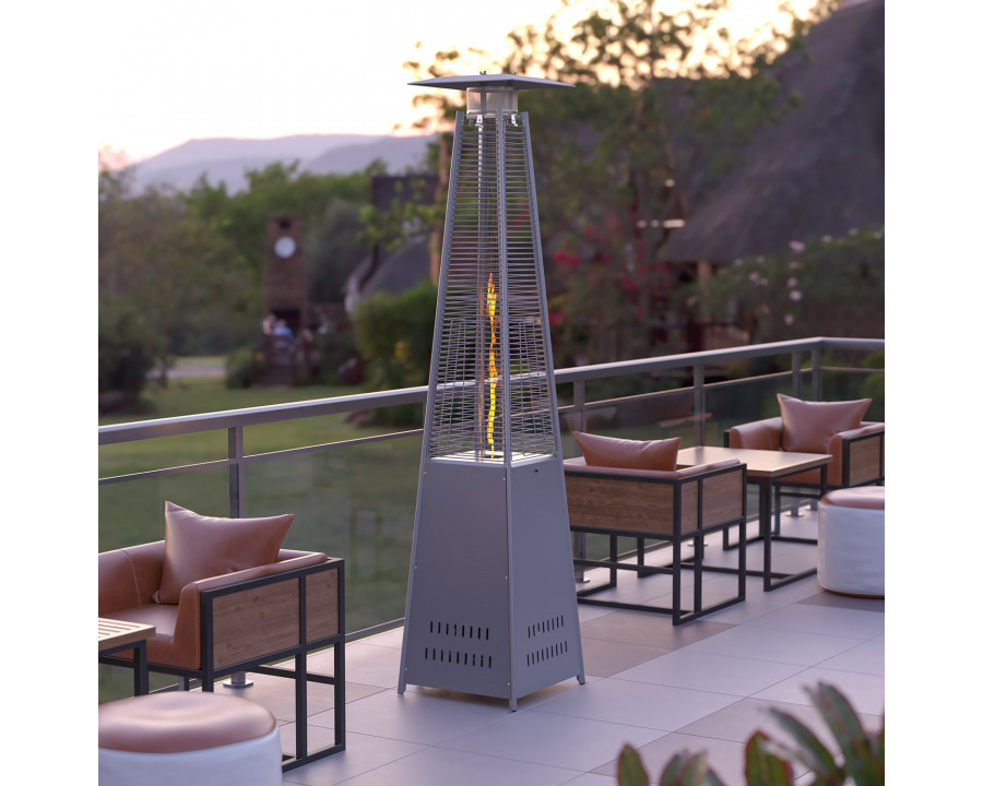 BLNK Sol Commercial Stainless Steel 42000 BTU Patio Outdoor Heating