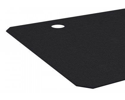 BLNK - Fisher Black Mega Size Extended Gaming Mouse Pad with Anti-Slip Rubber Base and Micro Weave Top