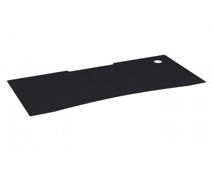 BLNK - Mallot Black Mega Size Extended Gaming Mouse Pad with Anti-Slip Rubber Base and Micro Weave Top