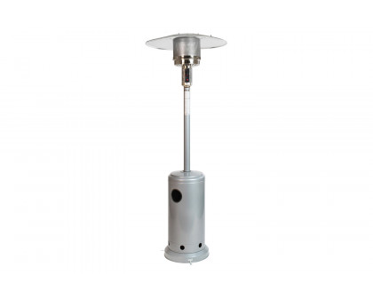 BLNK Sol Commercial Stainless Steel 40000 BTU Patio Outdoor Heating - Silver