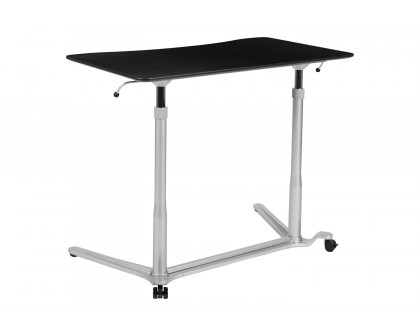 BLNK Merritt Stand-Up Computer Ergonomic Desk - Black