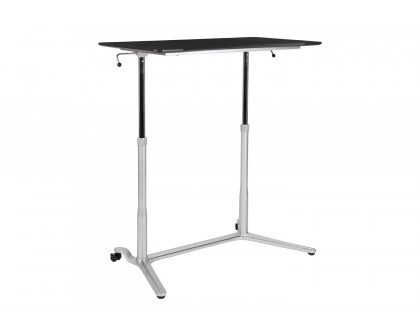 BLNK Merritt Stand-Up Computer Ergonomic Desk - Black