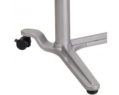 BLNK Merritt Stand-Up Computer Ergonomic Desk - Light Gray