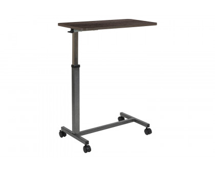 BLNK - Fenwick Adjustable Overbed Table with Wheels for Home and Hospital