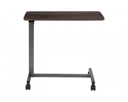 BLNK - Fenwick Adjustable Overbed Table with Wheels for Home and Hospital