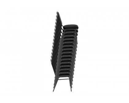 BLNK™ - HERCULES Series Vinyl Stacking Banquet Chair with Silver Vein Frame