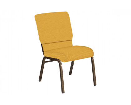 BLNK Church Chair in Canterbury with Gold Vein Frame