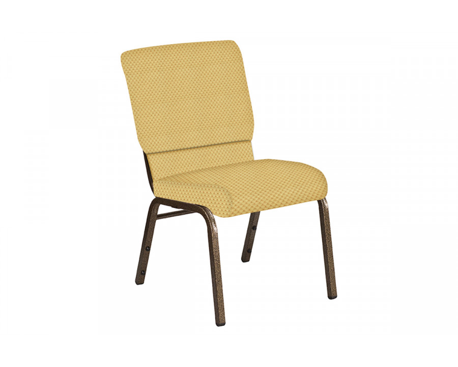 BLNK Church Chair in Canterbury with Gold Vein Frame