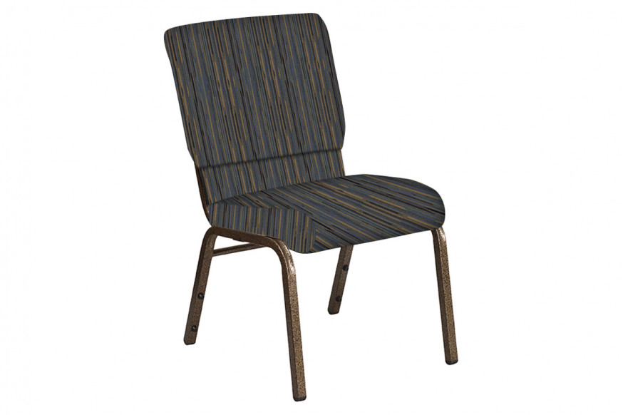 BLNK™ Church Chair in Canyon with Gold Vein Frame - Sky, 18.5"W