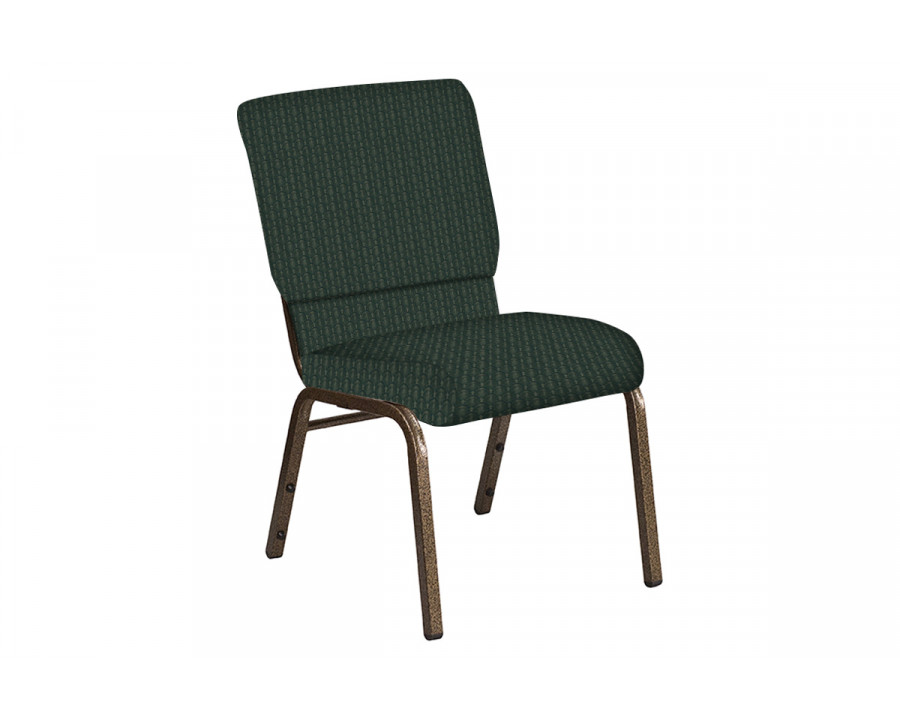 BLNK Church Chair in Grace with Gold Vein Frame - Spruce, 18.5"W