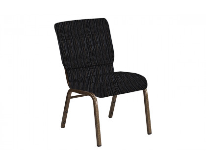 BLNK Church Chair in Mystery with Gold Vein Frame