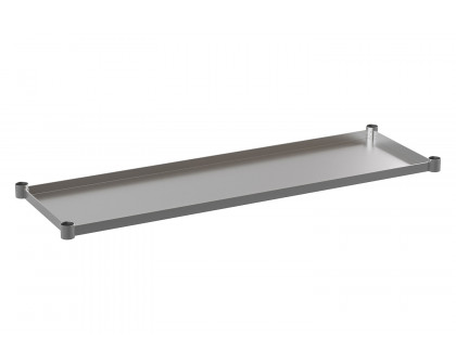 BLNK Woodford Stainless Steel Galvanized Under Shelf - 24"W x 60"L