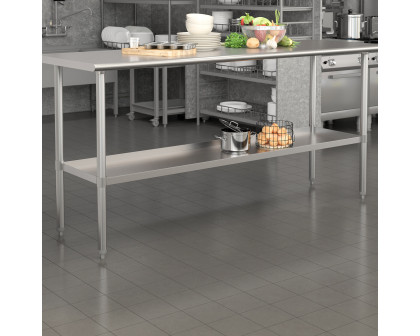 BLNK Woodford Stainless Steel Galvanized Under Shelf