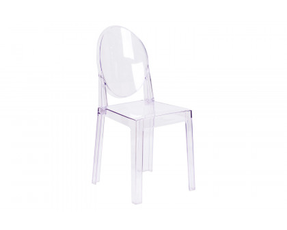 BLNK - Revna Ghost Chair with Oval Back