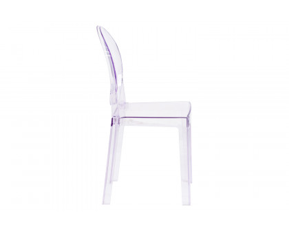 BLNK - Revna Ghost Chair with Oval Back