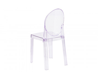 BLNK - Revna Ghost Chair with Oval Back