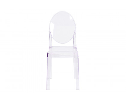 BLNK - Revna Ghost Chair with Oval Back