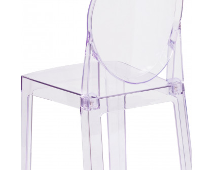 BLNK - Revna Ghost Chair with Oval Back