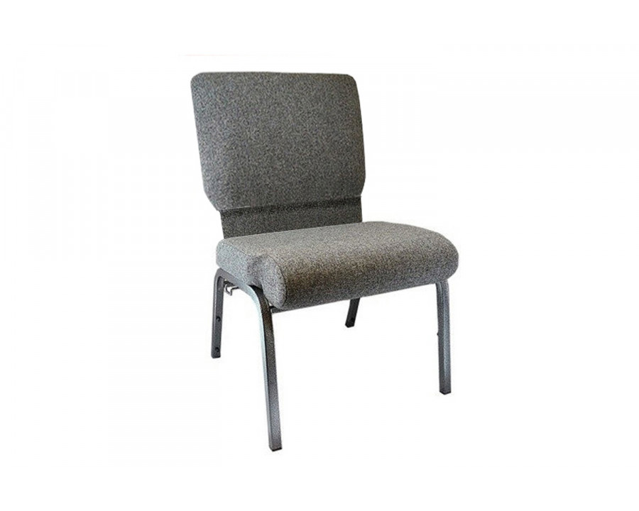 BLNK Advantage Church Chair - Charcoal Gray, 20.5"W