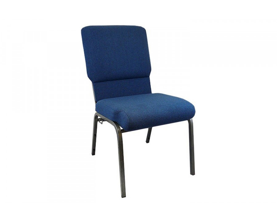 BLNK Advantage Church Chair - Navy, 18.5"W