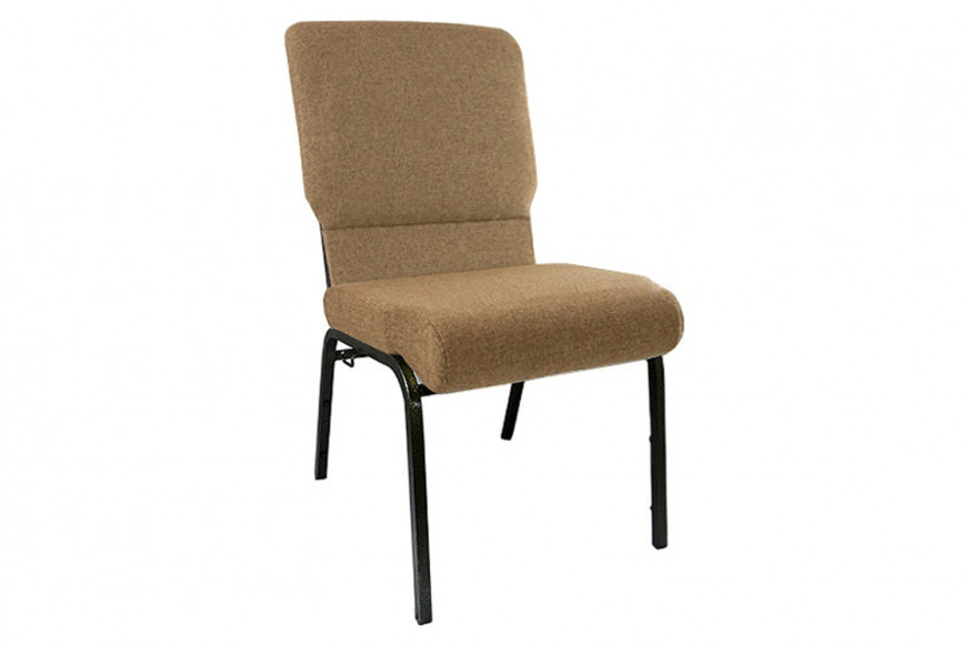 BLNK™ Advantage Church Chair - Mixed Tan, 18.5"W