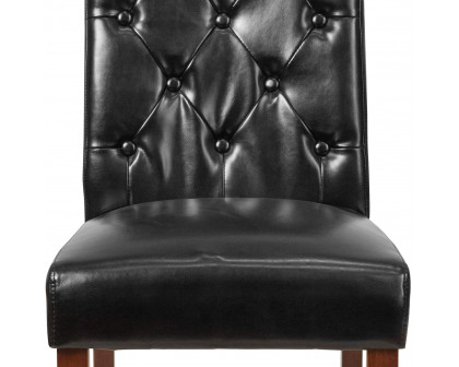 BLNK - HERCULES Grove Park Series LeatherSoft Tufted Parsons Chair