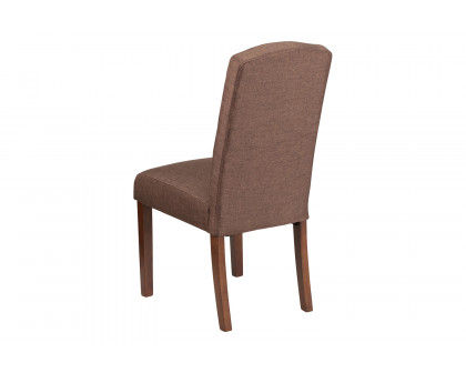 BLNK™ HERCULES Grove Tufted Parsons Chair - Brown