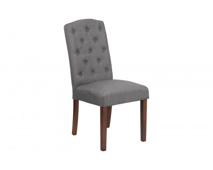 BLNK™ HERCULES Grove Tufted Parsons Chair - Gray