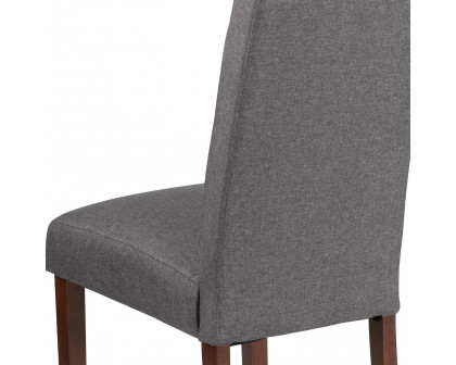 BLNK™ HERCULES Grove Tufted Parsons Chair - Gray