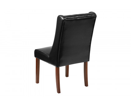 BLNK HERCULES Preston Series Tufted Parsons Chair - LeatherSoft