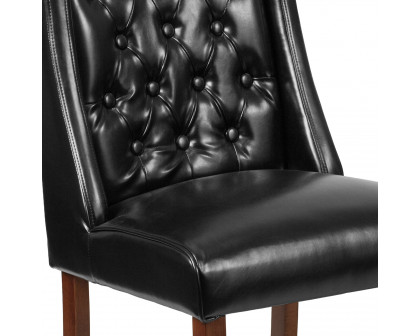 BLNK HERCULES Preston Series Tufted Parsons Chair - LeatherSoft