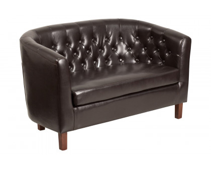 BLNK HERCULES Colindale Series LeatherSoft Loveseat