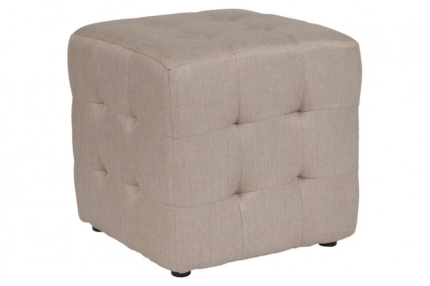 BLNK™ Avendale Fabric Tufted Upholstered Ottoman Pouf - Beige