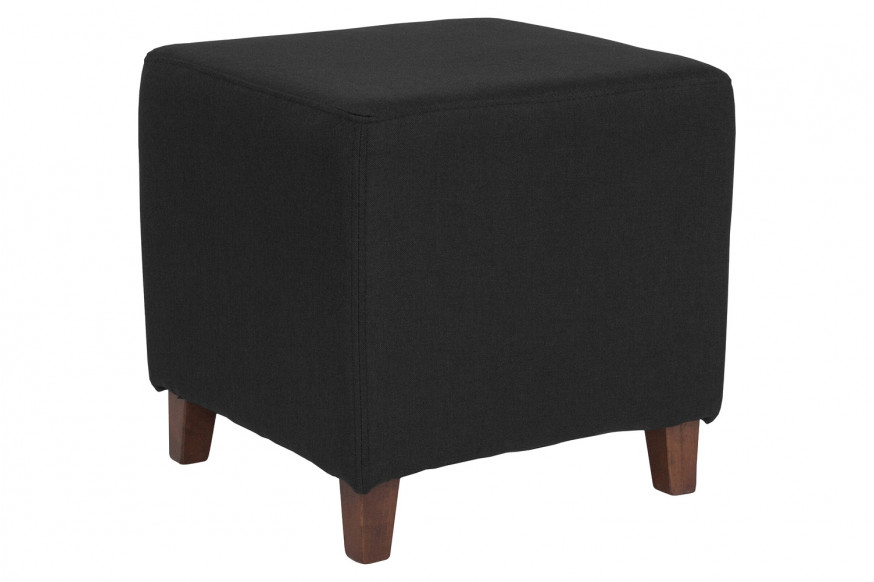 BLNK™ Ascalon Fabric Upholstered Ottoman Pouf - Black