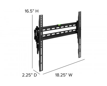 BLNK FLASH MOUNT Tilt TV Wall Mount with Built-In Level - fits TV's 32" - 55"