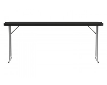 BLNK - Black Plastic Folding Training Table