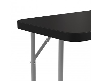 BLNK - Black Plastic Folding Training Table