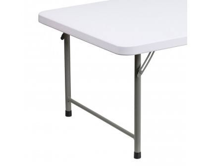 BLNK - Paige Granite White Folding Table