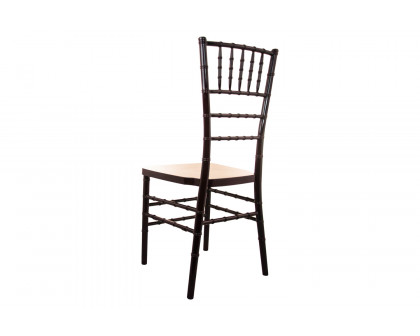 BLNK Advantage Resin Chiavari Chair - Mahogany