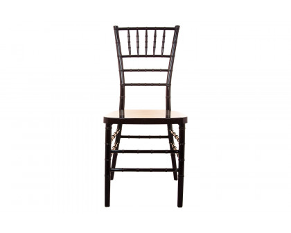 BLNK Advantage Resin Chiavari Chair - Mahogany