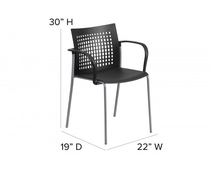 BLNK - HERCULES Series Stack Chair with Air-Vent Back and Arms