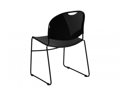 BLNK™ HERCULES Series Ultra-Compact Stack Chair - Black Frame