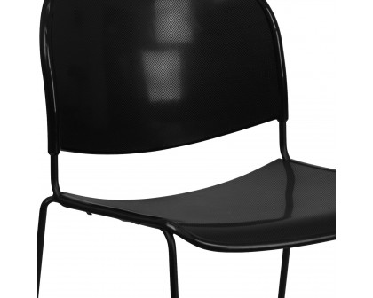 BLNK™ HERCULES Series Ultra-Compact Stack Chair - Black Frame