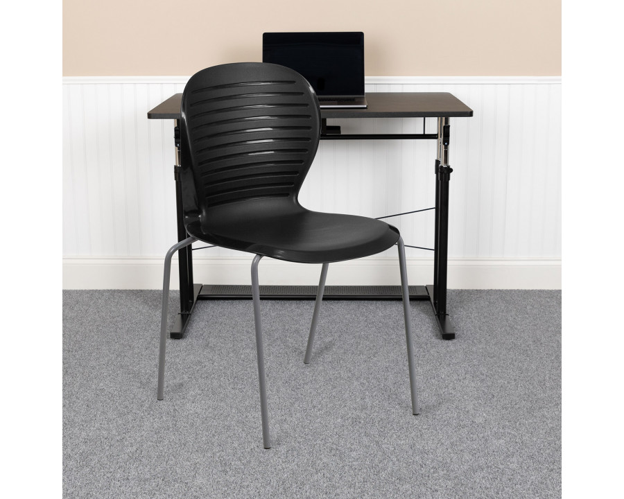 BLNK HERCULES Series Stack Chair - Black, 551 lb.