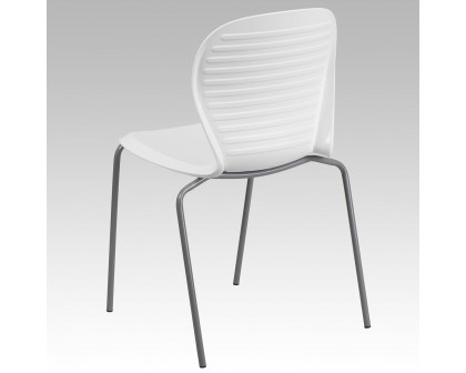 BLNK HERCULES Series Stack Chair - White, 551 lb.