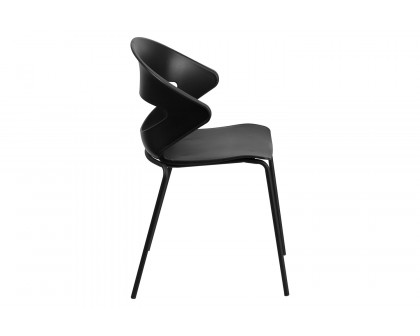 BLNK HERCULES Series Stack Chair - Black, 440 lb.